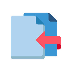 copy icon design vector template