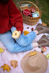 girl and picnic basket