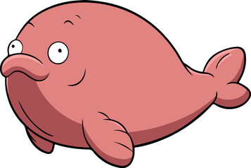 Relaxed Blobfish Floating