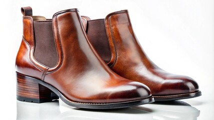 Autumn clothing. Ankle boots.