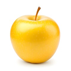 Perfectly Ripened Sunny Yellow Apple Crop Harvest