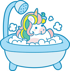 Printable outline Unicorn templates for coloring children's book