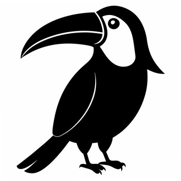 recommend clip art: Toucan Black silhouette