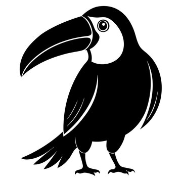 recommend clip art: Toucan Black silhouette