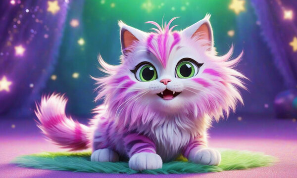 The Exotic Charm of Striped Cats