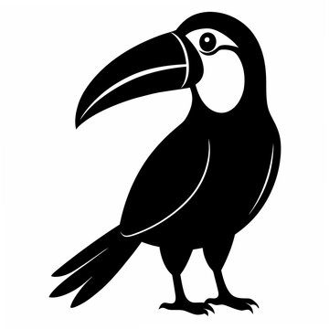 recommend clip art: Toucan Black silhouette