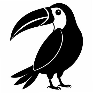 recommend clip art: Toucan Black silhouette
