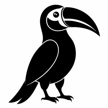 recommend clip art: Toucan Black silhouette