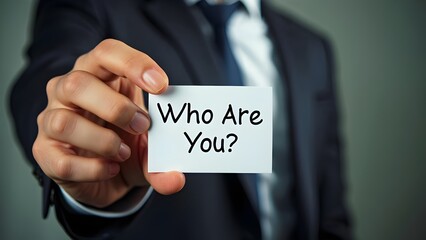 Who are you self discovery for business professionalism networking interpersonal skills