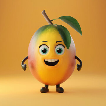 funny mango cartoon 