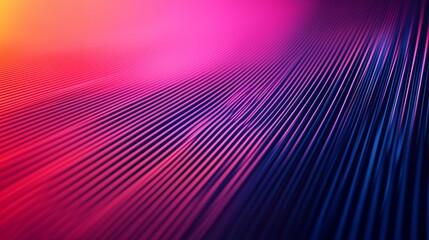 geometric shape in blue pink orange tone color modern design abstract background, glowing dot line 