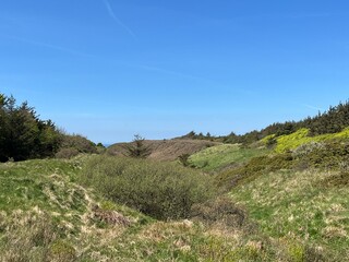 landscape with sky and clouds