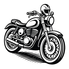 Naklejka premium Vintage racing bike design 