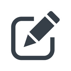 edit icon design vector template