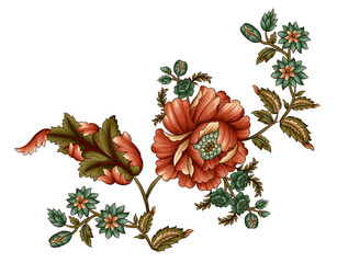 A beautiful Geometric Ornament Ethnic style border design handmade artwork with Design for fashion , fabric, textile, wallpaper, cover, web , wrapping and all prints