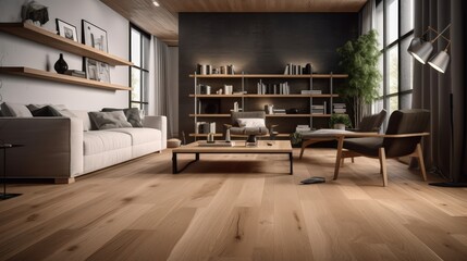 Fototapeta premium An oak wood background image of warmth and elegance.
