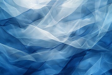 Obraz premium Abstract Blue and White Fabric Texture