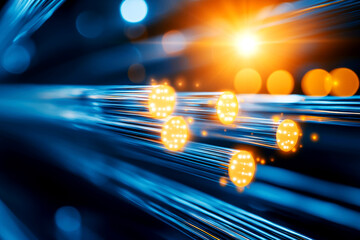 Fiber optic cable systems being maintained to guarantee continuous high-speed service, fiber optic cable maintenance, speed and uninterrupted communication
