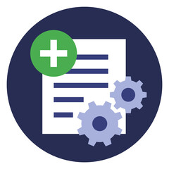 Obraz premium add new project icon, png