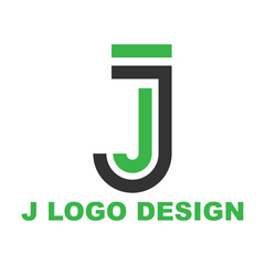 creative modern color full letter logo design