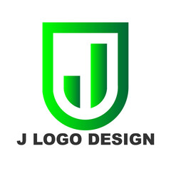 creative modern color full letter logo design