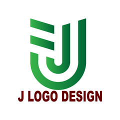 creative modern color full letter logo design