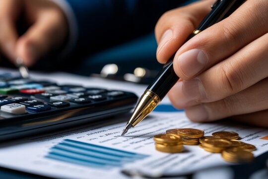 Accountant, financial modeling, forecasting growth creates models to predict future financial performance based on various scenarios