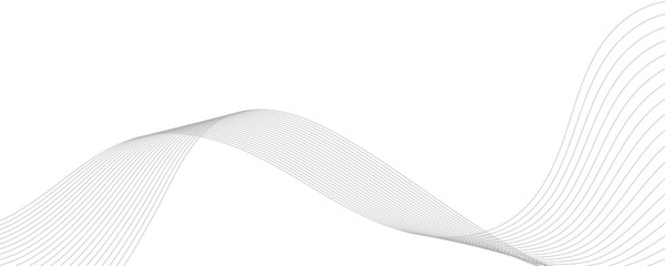 Abstract vector background with wavy lines