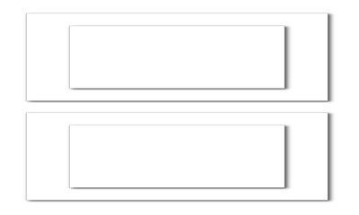 Photo and Frame Mockup on Transparent Background