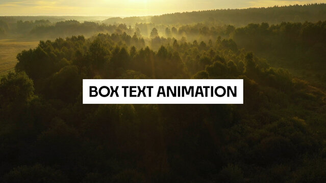 Box Text Animations | Clean and Sophisticated Typography for Technology Product Demonstrations