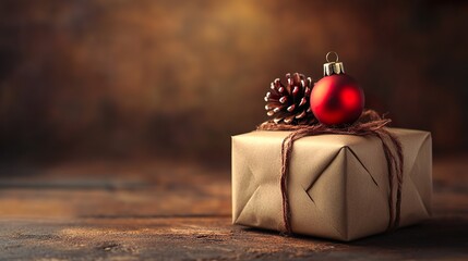Fondo de felicitación de navidad con espacio para texto. 