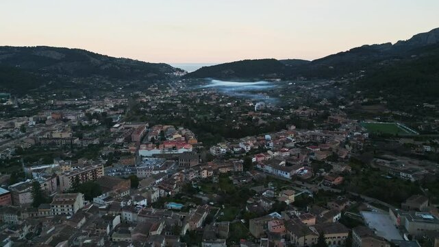 Morning over Soller Mallorca