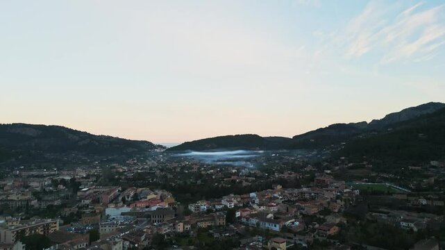 Sunrise over Soller Mallorca