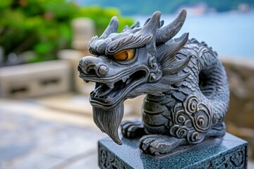 Dragon island, remote and mysterious, hidden sanctuary where dragons live free from the interference of humans