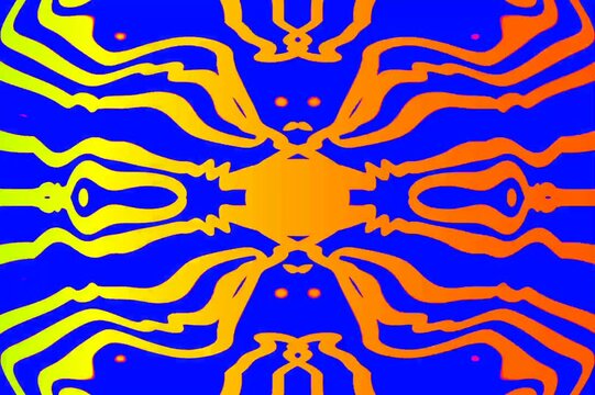Abstrac background video, colorful video, background video for music, pattern, pattern with a knot, pattern with hand drawn elements, video background with wave, animation video