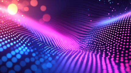 Fototapeta premium Abstract Digital Wave Background