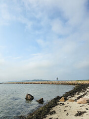 The beautiful little ferry pier at Alr&oslash; in Denmark