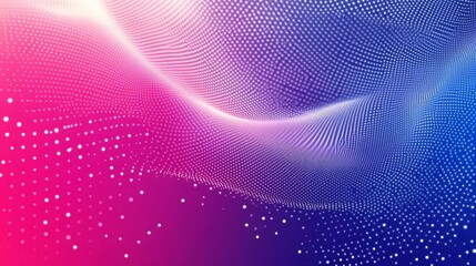 Obraz premium Abstract Digital Wave Background