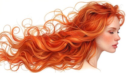 Stylish hair wig with trendy design