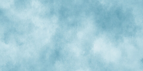 Sky blue color grunge background for cement floor texture design. Watercolor background for textures backgrounds or wallpaper. Banner, poster, wallpaper, backdrop