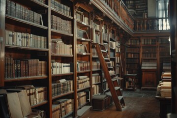 Preservation of Cultural Knowledge in an Ancient Library with Texts and Manuscripts