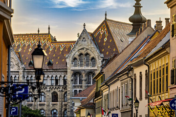 Fototapeta premium The Castle Area of Budapest
