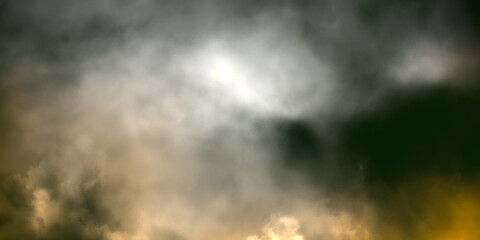 fog in the forest design,  background with space for text or image