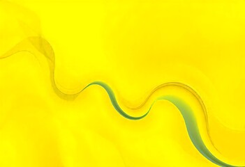 Blue and yellow wave background