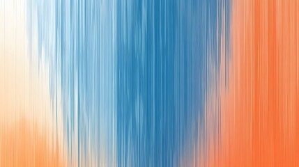 Obraz premium Gradient, Shapes, Waves, Blue and Orange, Abstract Image, Texture, Pattern Background, Wallpaper, Smartphone Cover and Screen, Cell Phone, PC, Laptop, 9:16 and 16:9 Format