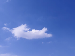 Beautiful blue sky and clouds for background 