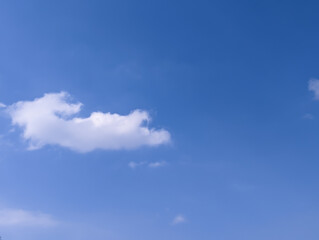 Beautiful blue sky and clouds for background 