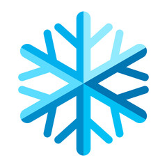 Illustration of abstract snowflake. Merry Christmas and Happy New Year item.