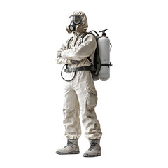 Fototapeta premium pest controller standing png