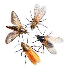 group of pests png